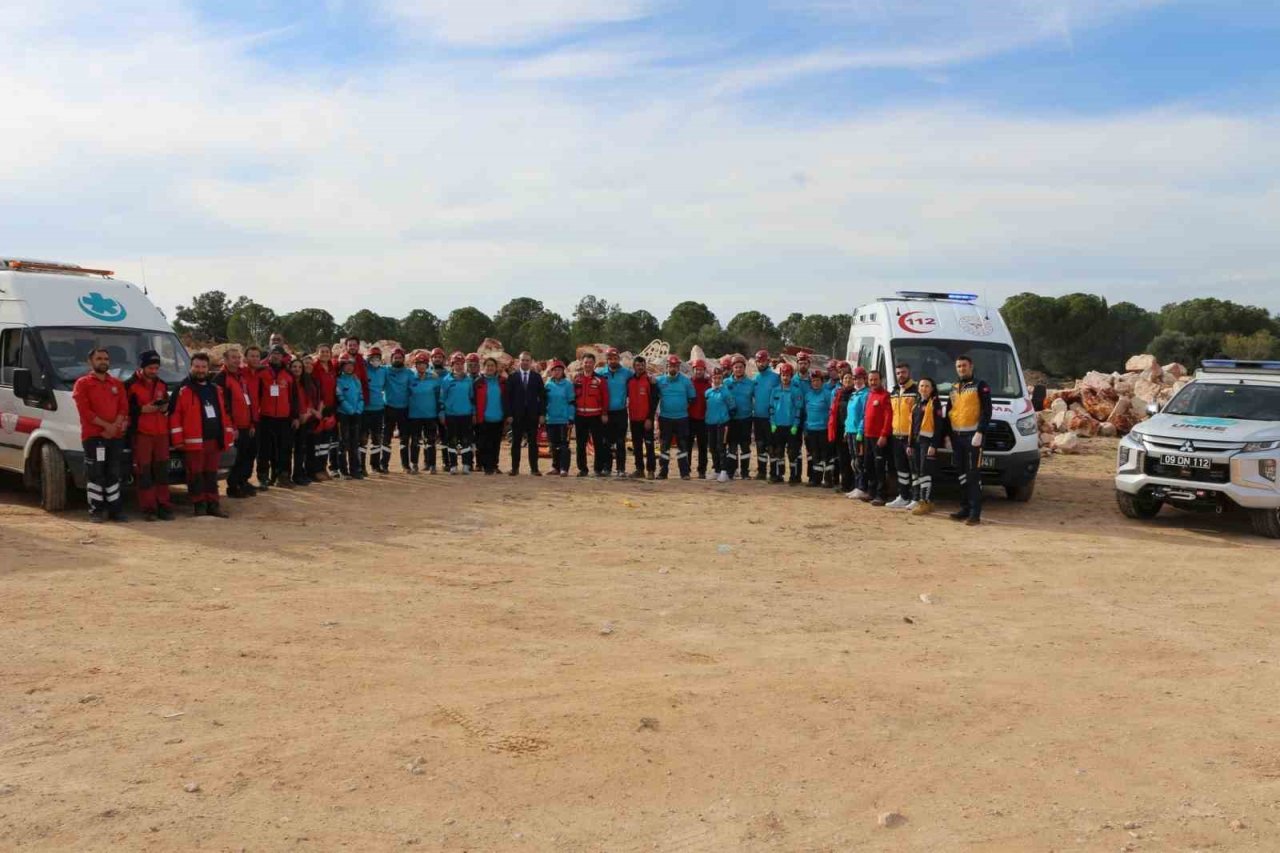 Aydın’da UMKE eğitimi gerçekleştirildi