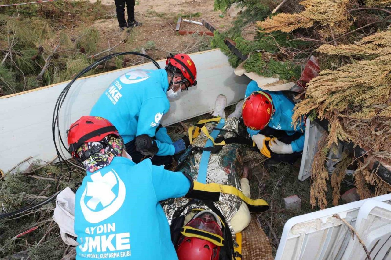 Aydın’da UMKE eğitimi gerçekleştirildi