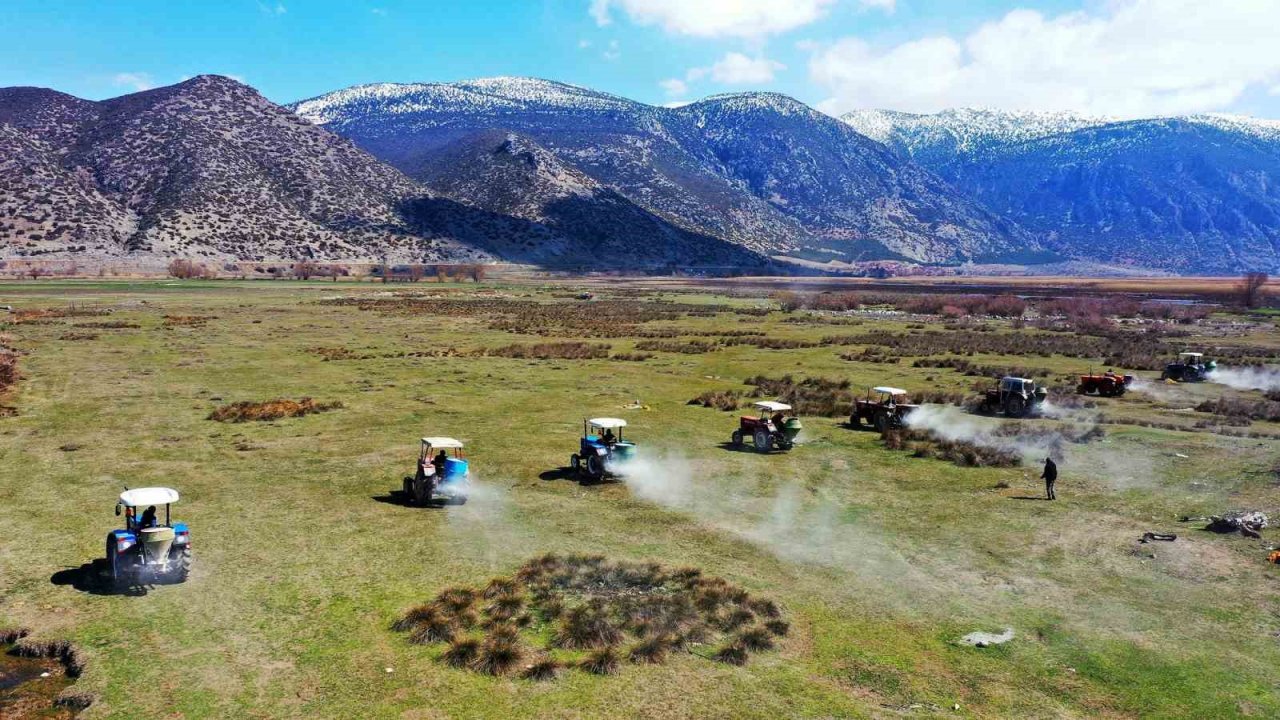 Denizli’nin 11 ilçesinde 12 bin dekar mera ıslah edilecek