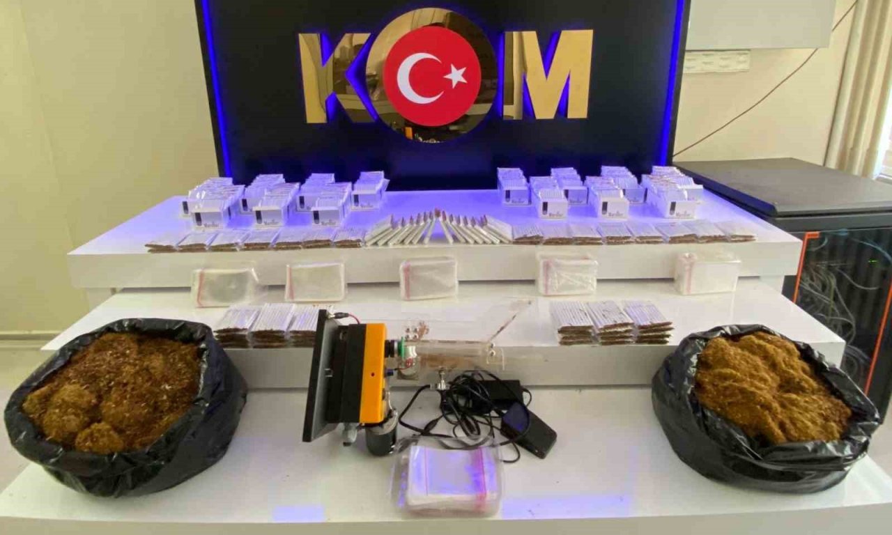 Kaçakçılık şüphelisi 7 kişi çok sayıda malzemeyle yakalandı