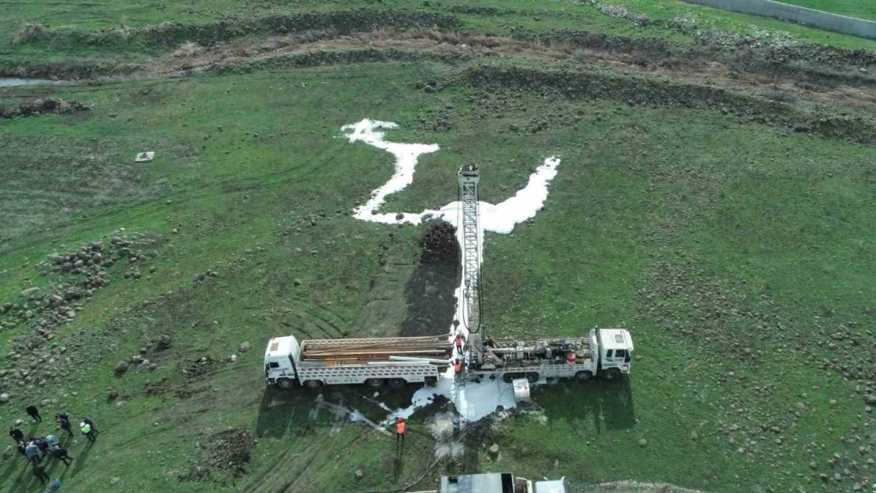 Diyarbakır’da 3 yeni sondaj kuyusu açıldı