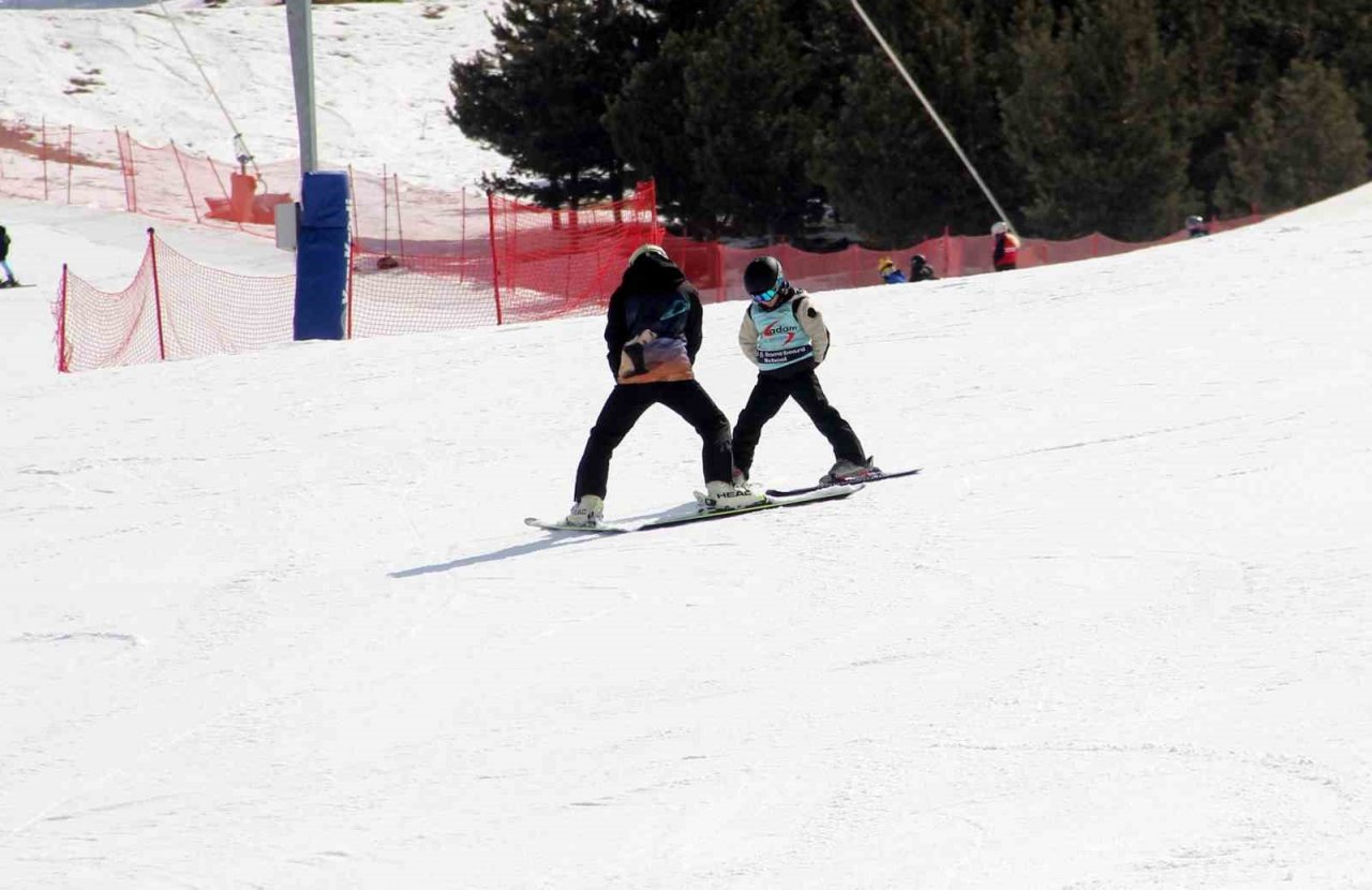 Palandöken’de kayak keyfi