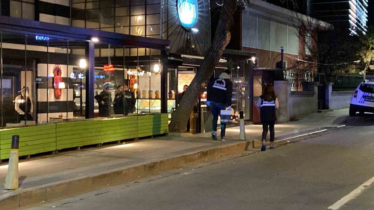 Etiler’de lüks restoranda silahlı kavga: 1 yaralı