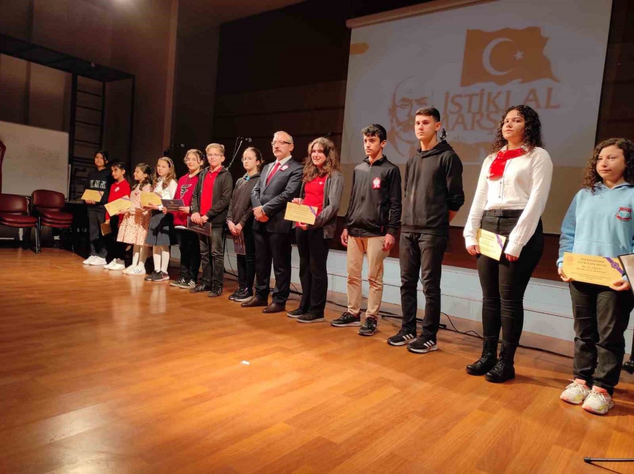 İstiklal Marşı’nın kabulünün 102. yıldönümü Fethiye’de kutlandı