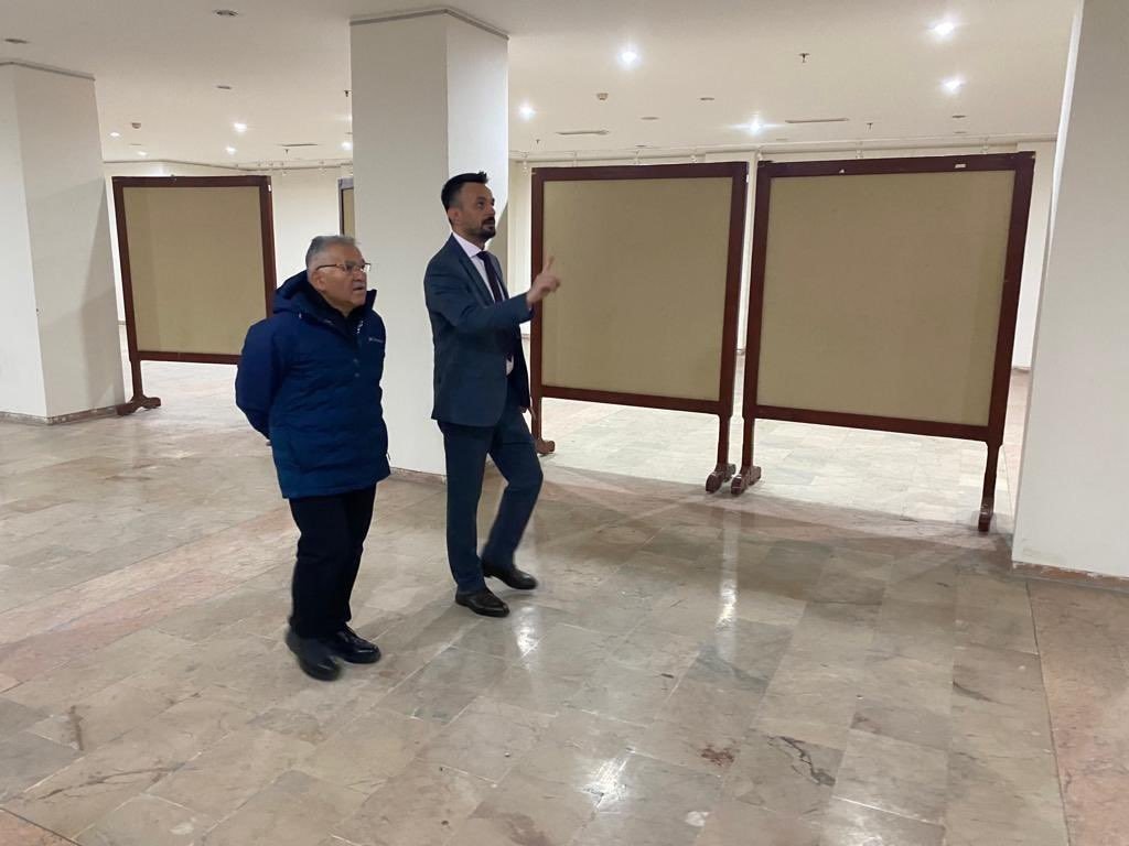 Başkan Büyükkılıç’tan İl Kültür ve Turizm Müdürlüğü’ne ziyaret