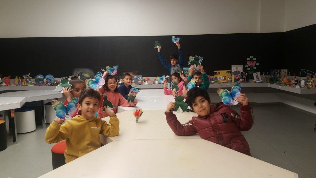 Büyükşehir ile çocuklar "bilim" dolu hafta sonu geçirdi