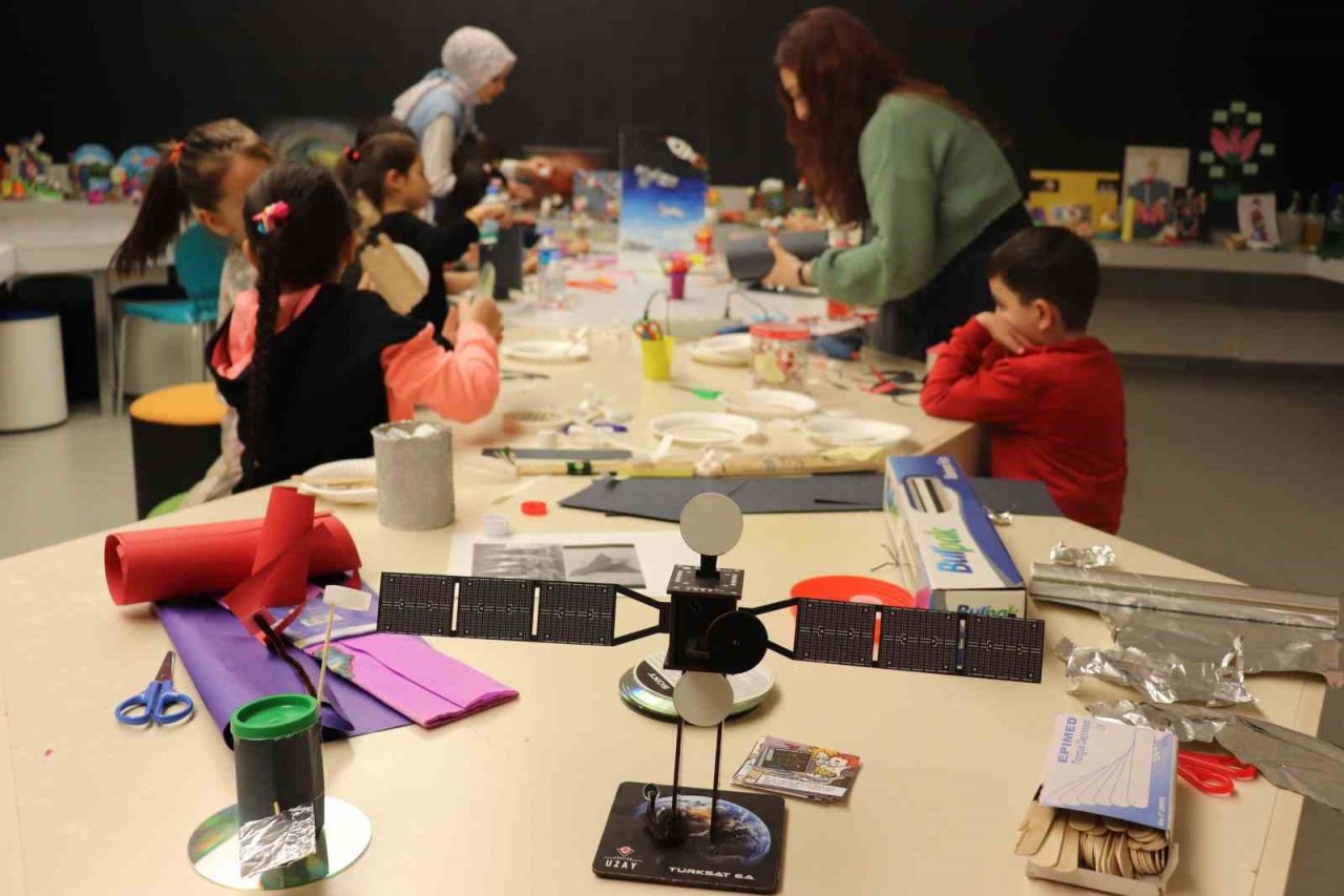 Büyükşehir ile çocuklar "bilim" dolu hafta sonu geçirdi