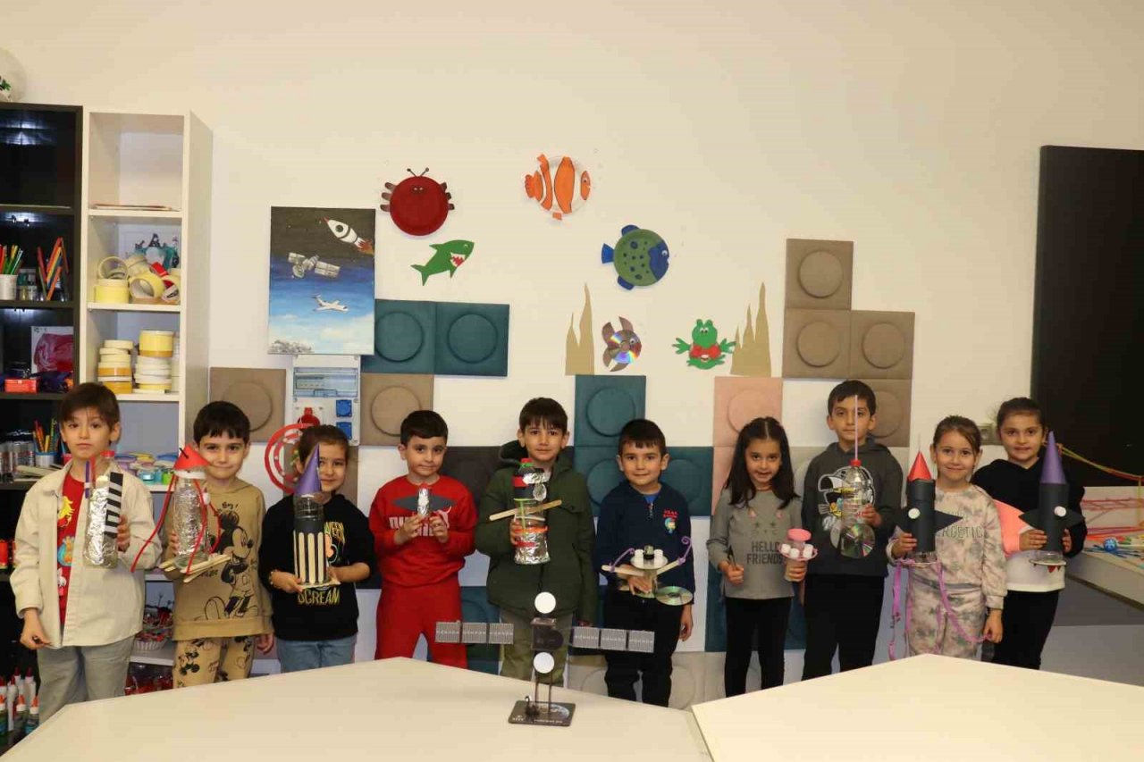 Büyükşehir ile çocuklar "bilim" dolu hafta sonu geçirdi