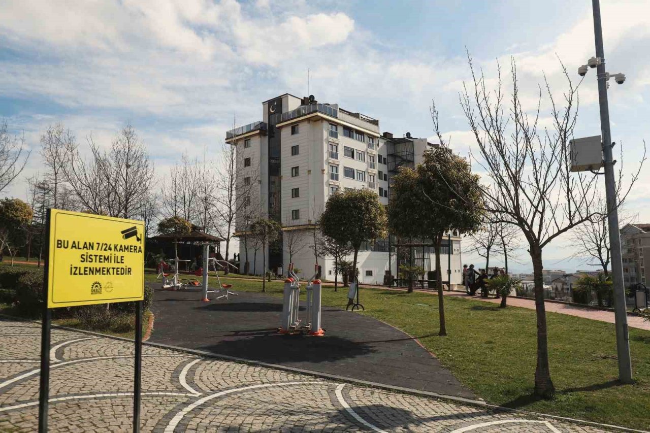 Gebze’deki parklara kamera sistemi kuruluyor
