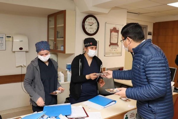 Başkan Özcan: “Her bir sağlık neferi vazgeçilemeyecek kadar kıymetlidir”