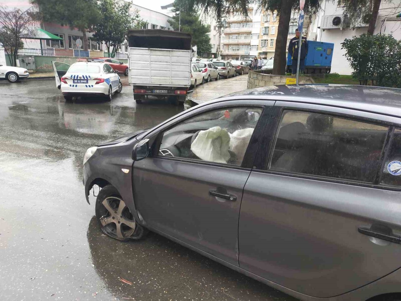 Ordu’da trafik kazası: 1 yaralı