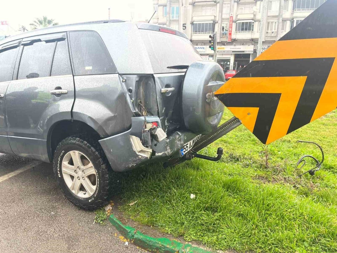 Samsun’da trafik kazası: 2 yaralı