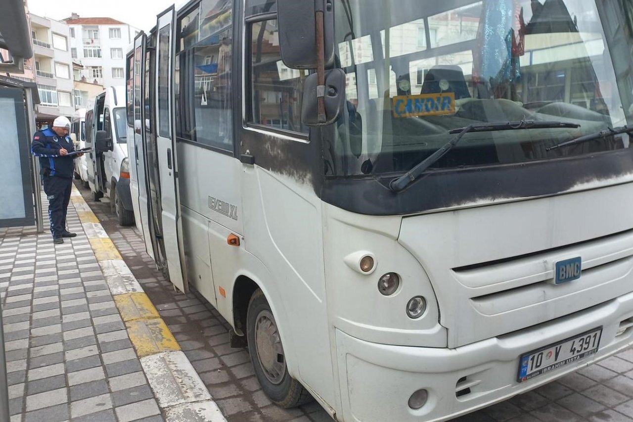Balıkesir Büyükşehir’den Toplu taşıma araçları denetimde