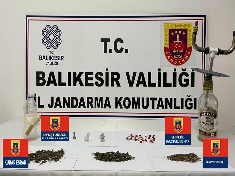 Balıkesir’de polis ve jandarmadan ’Huzur’ operasyonu