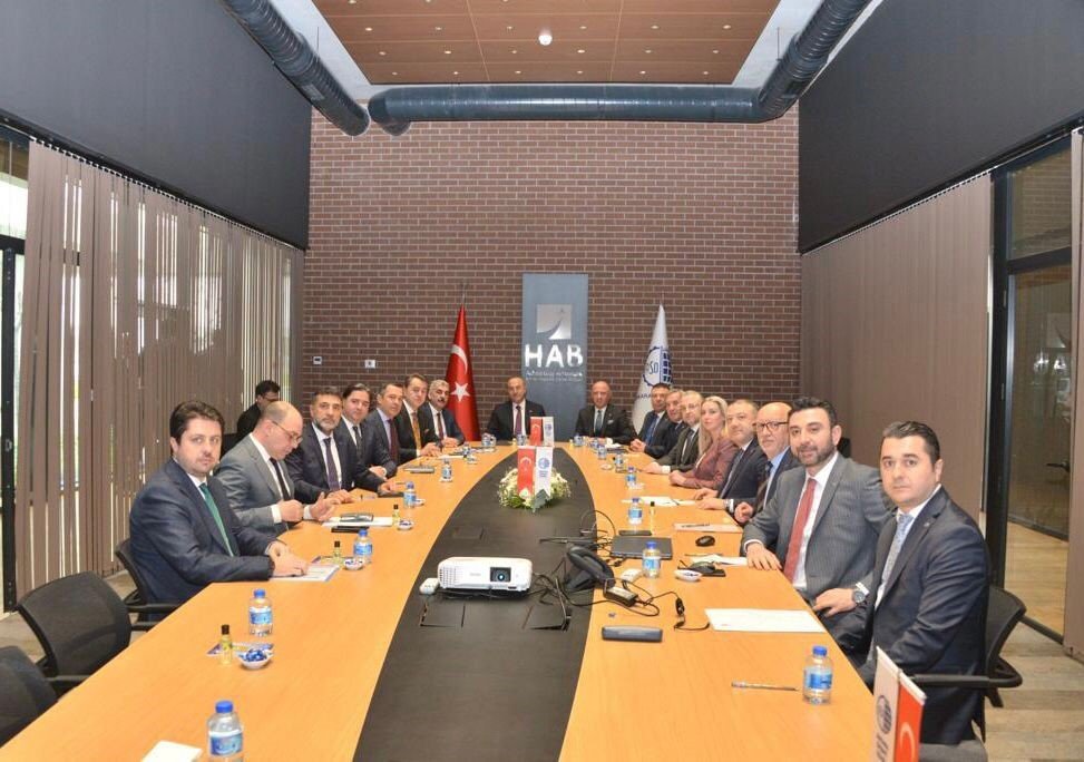 Bakan Çavuşoğlu ASO Yönetim Kurulu Toplantısına katıldı
