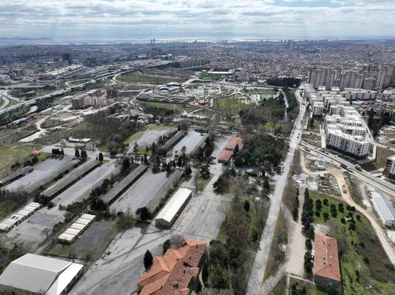 İstanbul’un konut rezerv alanları havadan görüntülendi