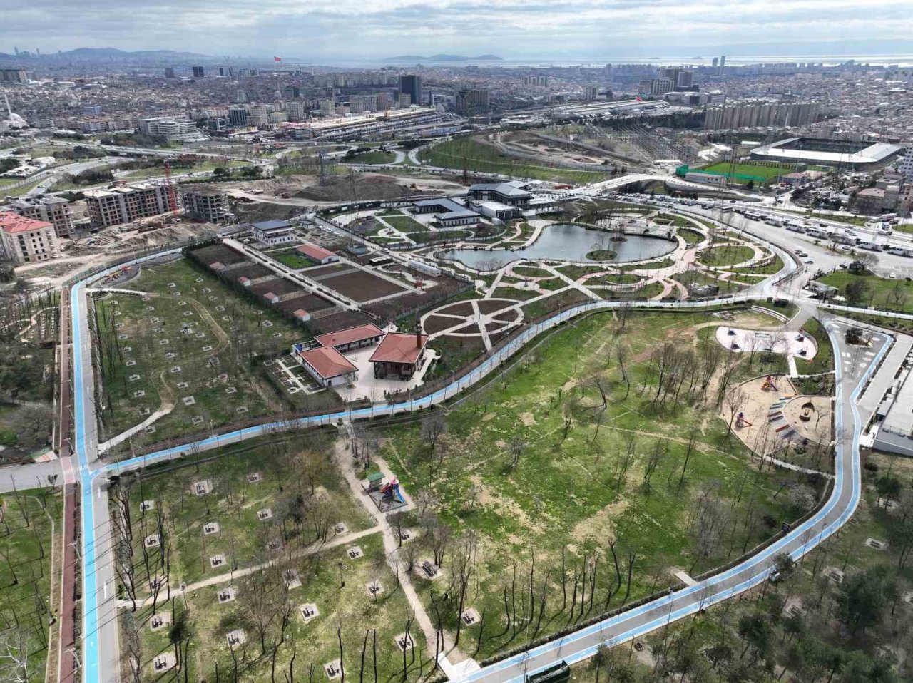 İstanbul’un konut rezerv alanları havadan görüntülendi