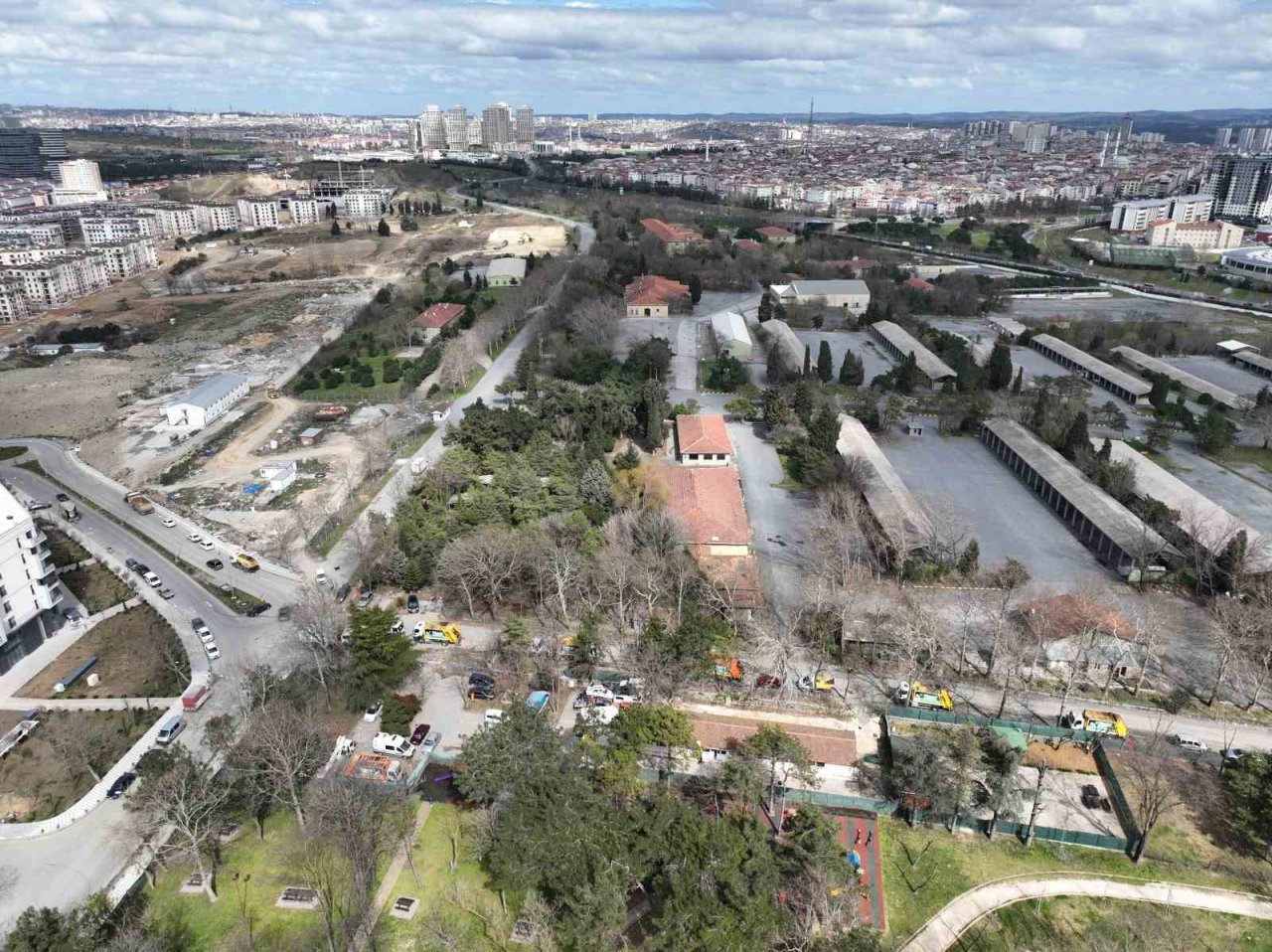 İstanbul’un konut rezerv alanları havadan görüntülendi