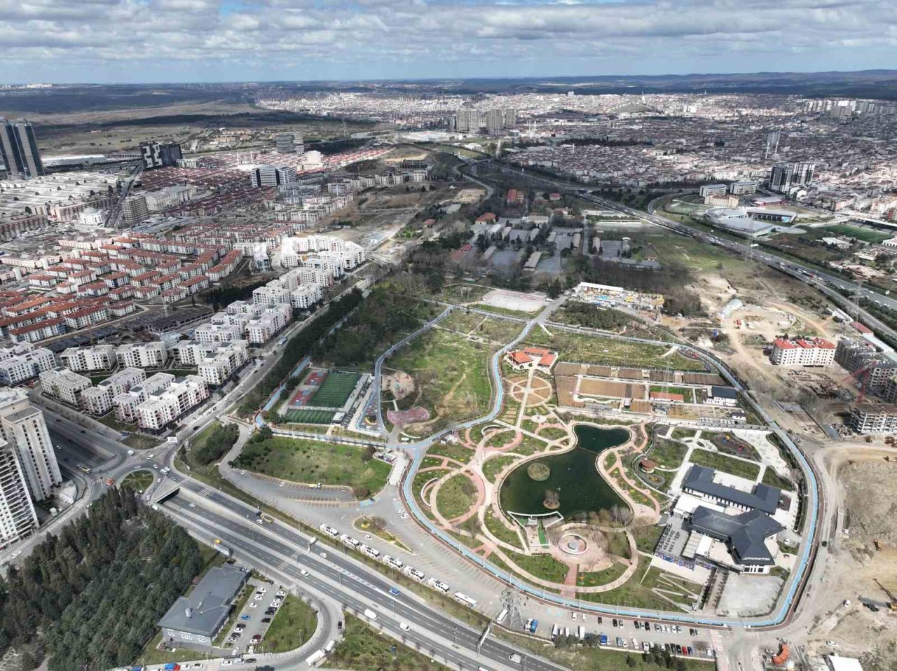 İstanbul’un konut rezerv alanları havadan görüntülendi