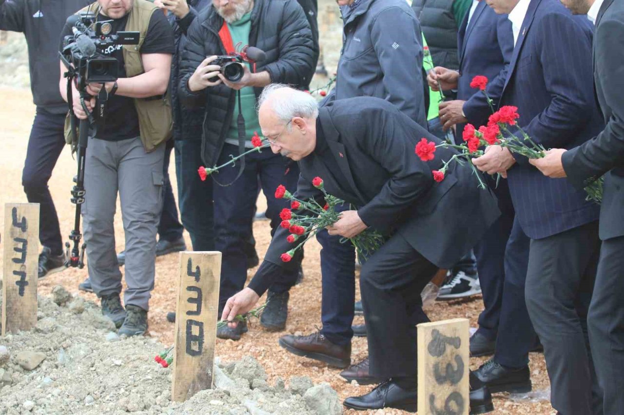 CHP Genel Başkanı Kemal Kılıçdaroğlu Hatay’da