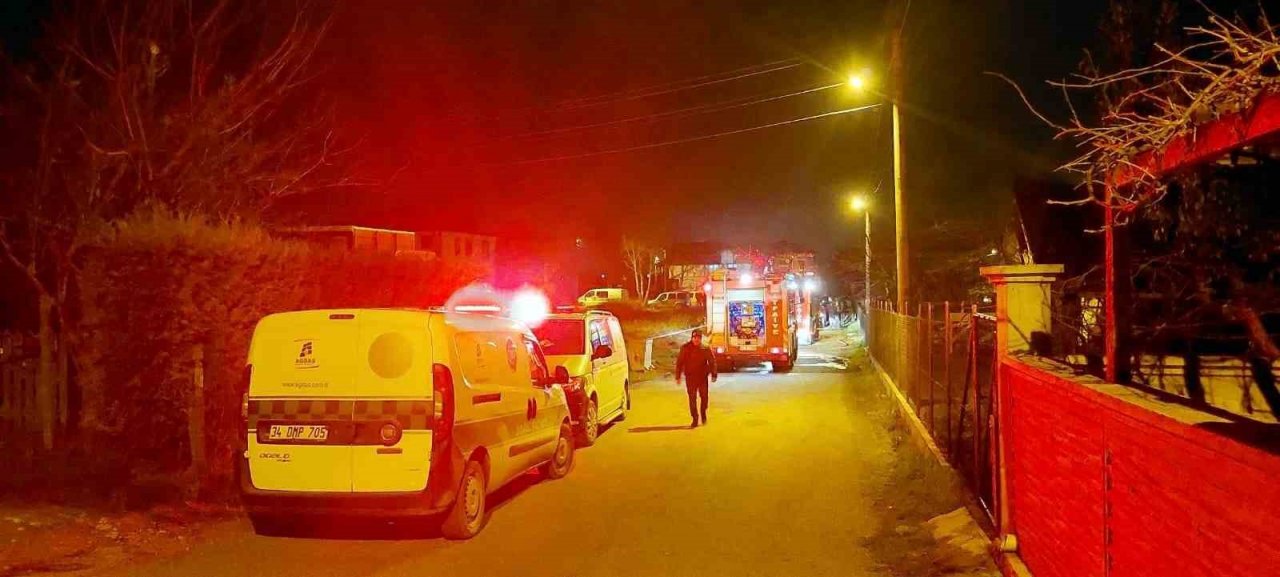 Sakarya’da evde çıkan yangın paniğe sebep oldu