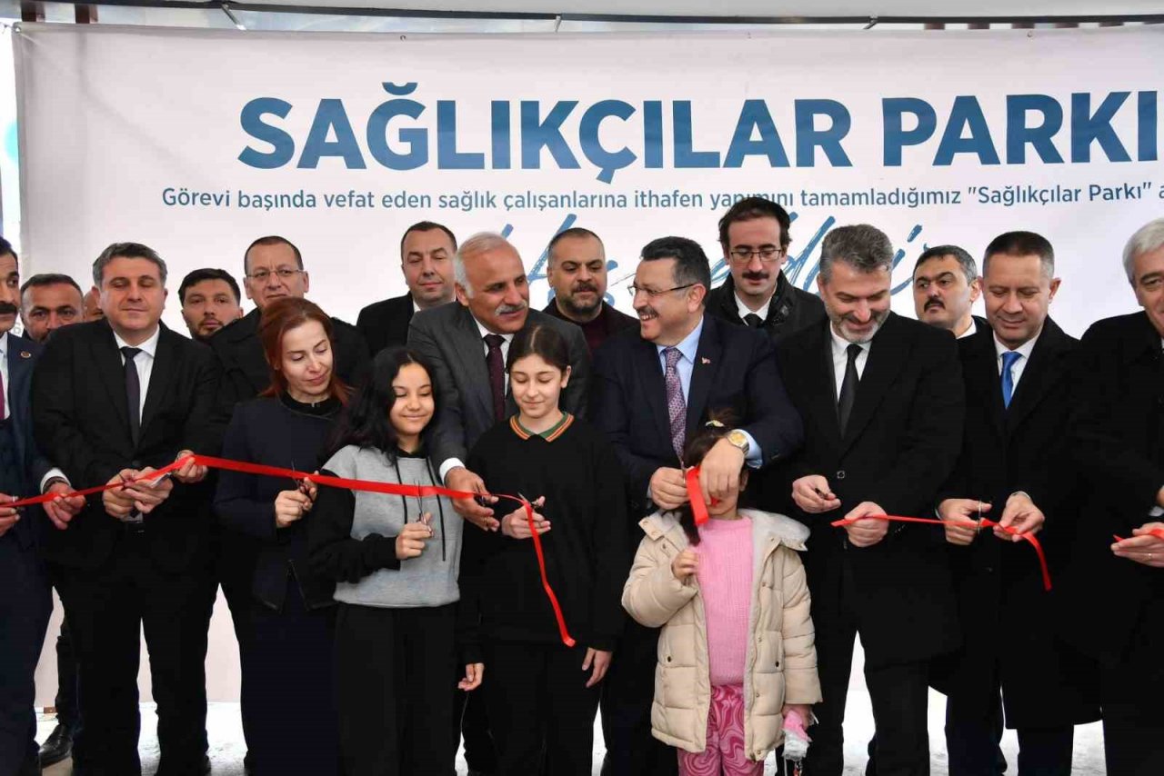 Tıp Bayramı’nda Sağlıkçılar Parkı hizmete açıldı