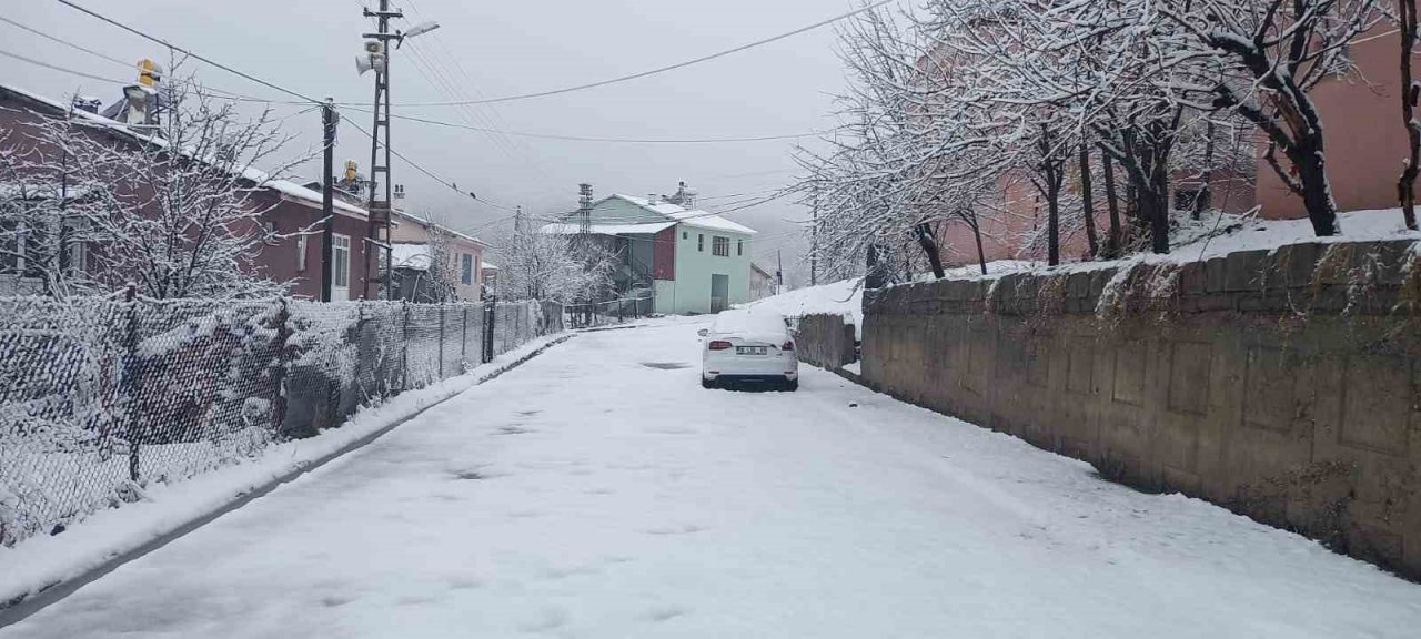 Tunceli ‘beyaz’ güne uyandı