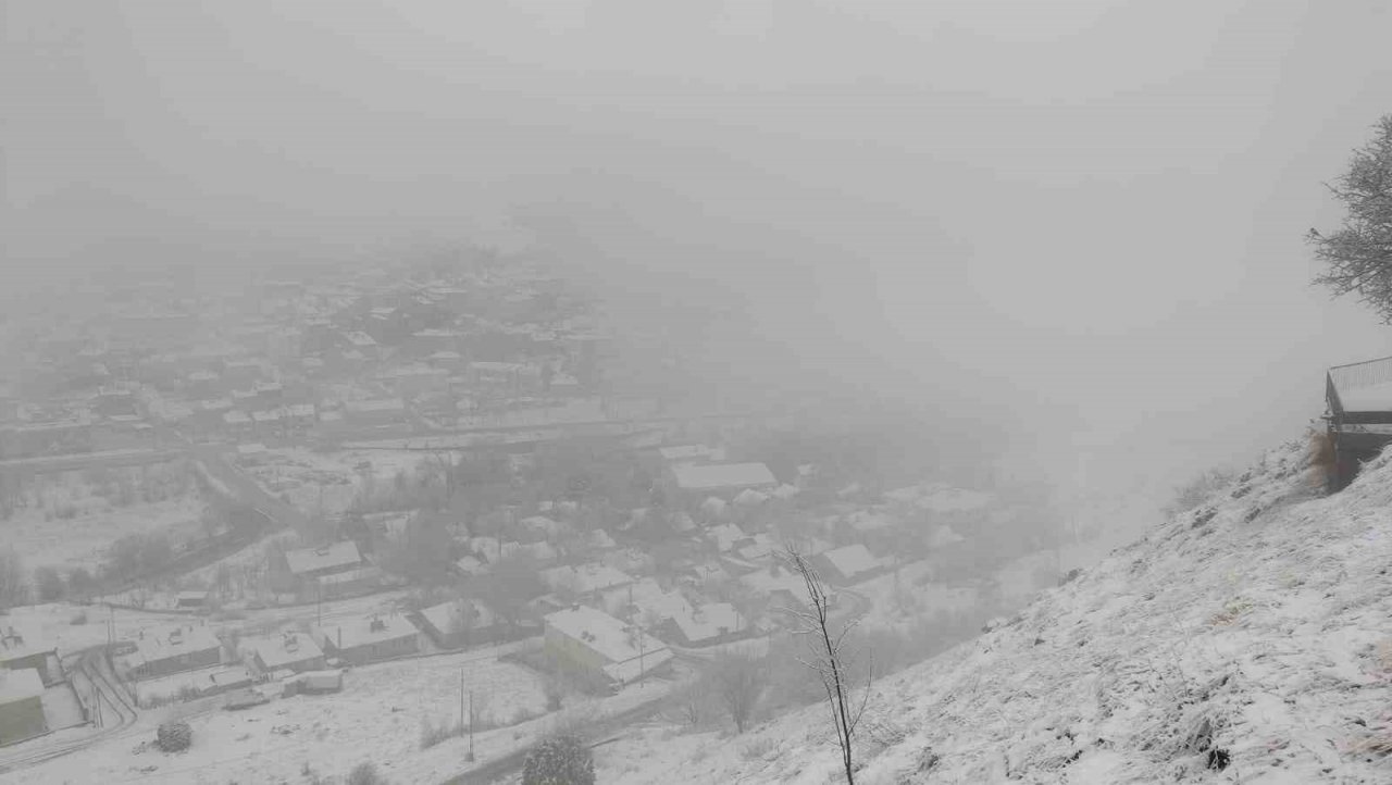 Tunceli ‘beyaz’ güne uyandı