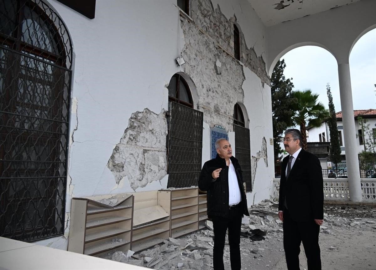 133 yıllık Envar-ül Hamit Camii aslına uygun olarak restore edilecek