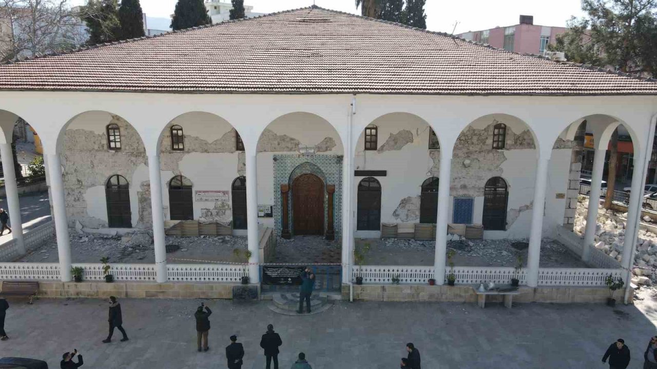 133 yıllık Envar-ül Hamit Camii aslına uygun olarak restore edilecek