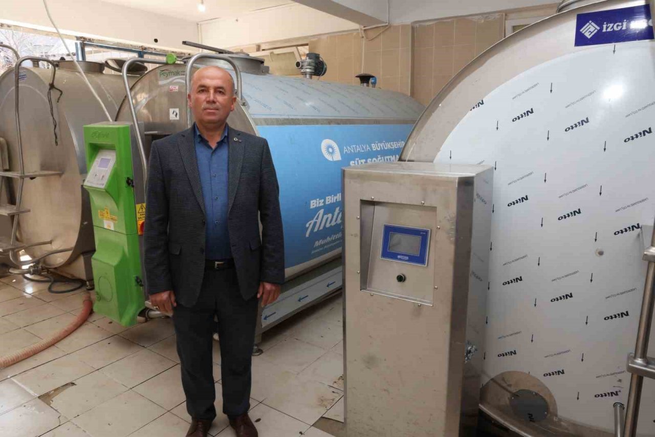 Küçükköy’e 8 tonluk süt tankı