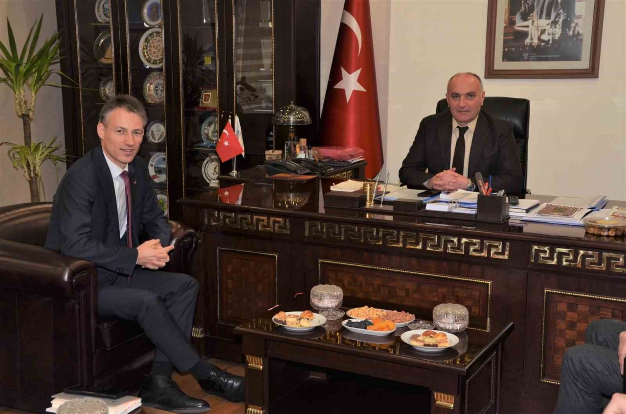 Avusturya Ticaret Müsteşarı Lackner’den ETSO’ya Ziyaret