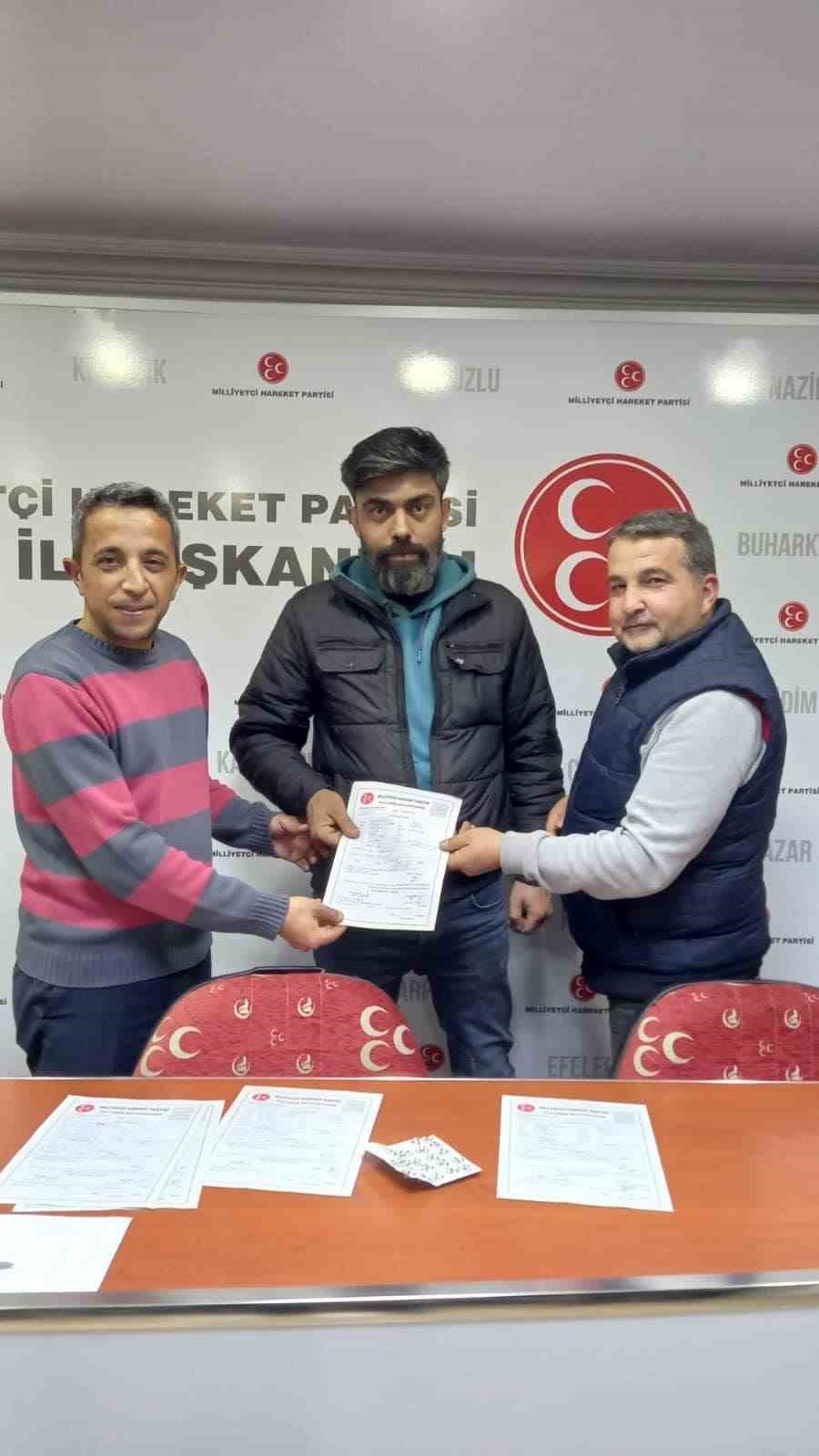 Son bir ayda MHP Efeler’e 64 yeni üye katıldı