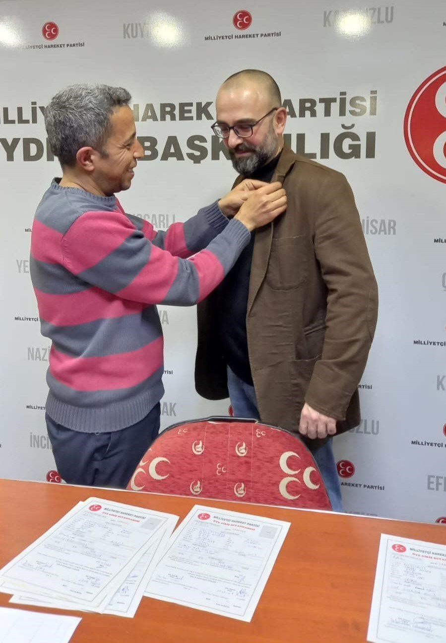 Son bir ayda MHP Efeler’e 64 yeni üye katıldı