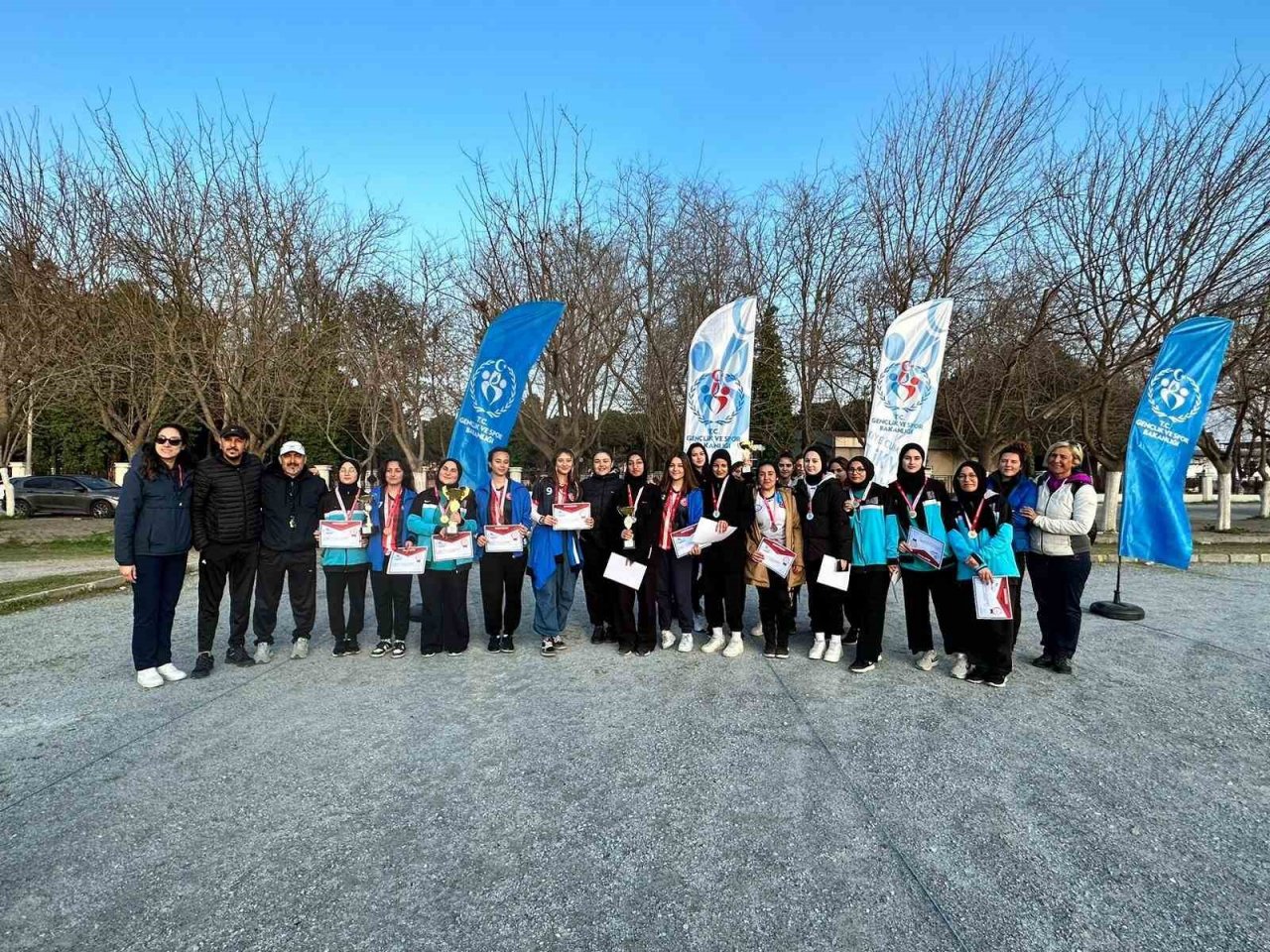 Aydın’da gençler Bocce’de ter döktü