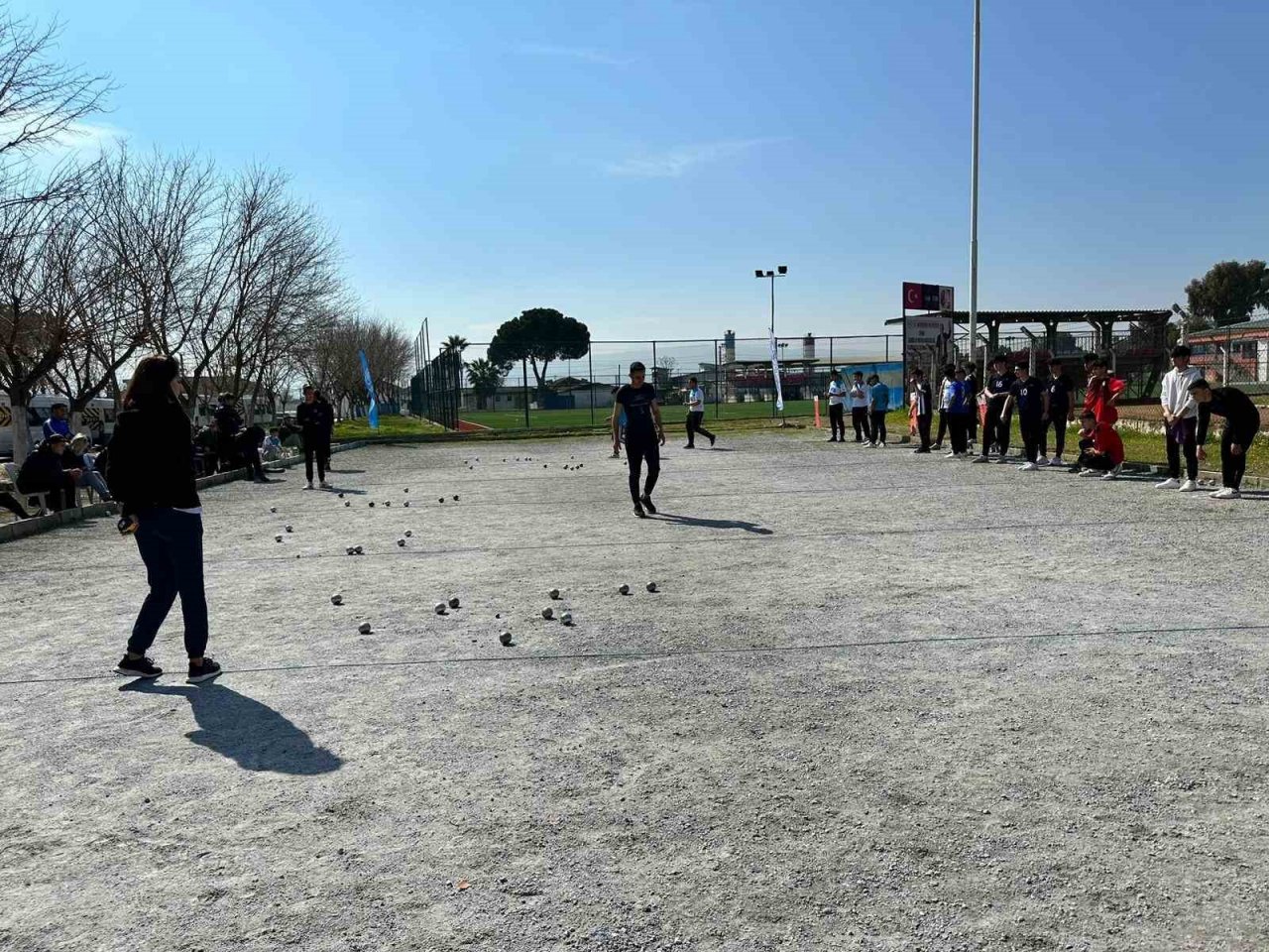Aydın’da gençler Bocce’de ter döktü