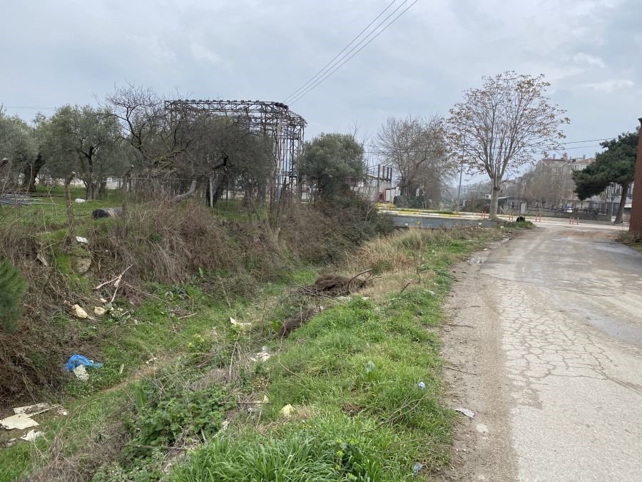 Erdek’te dereler kurudu