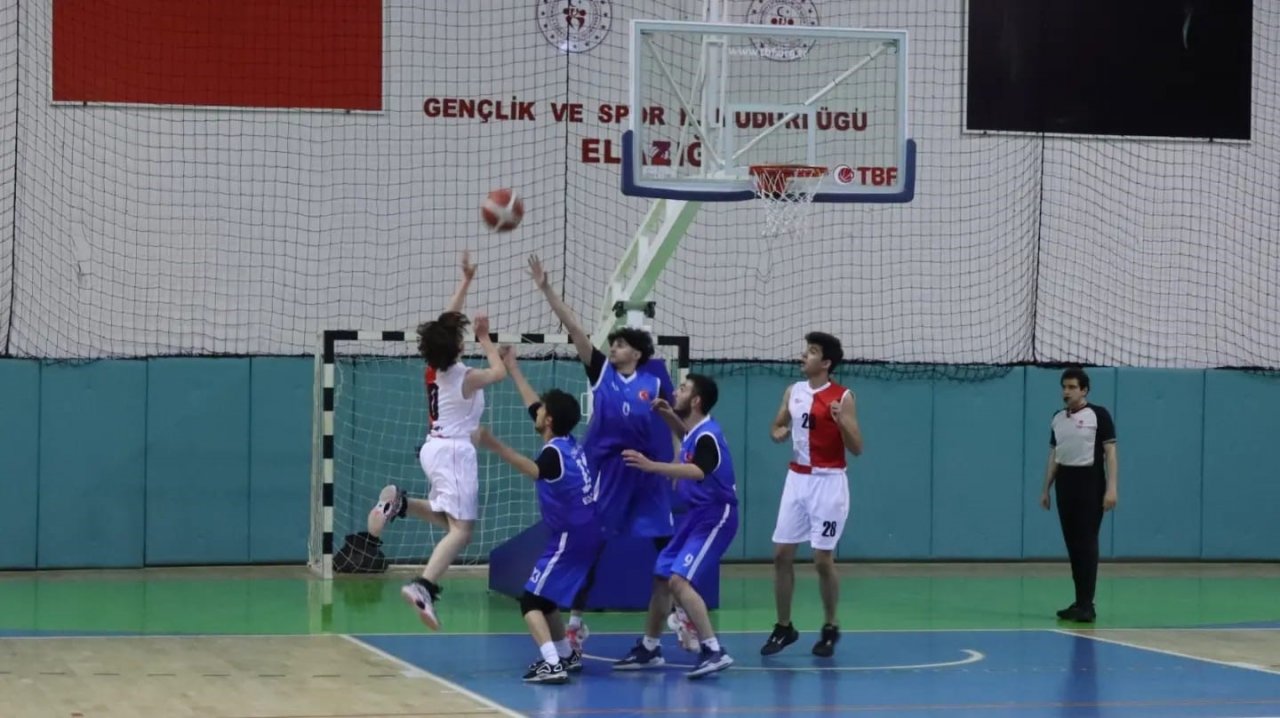 Elazığ’da Gençler Basketbol İl Şampiyonası tamamlandı