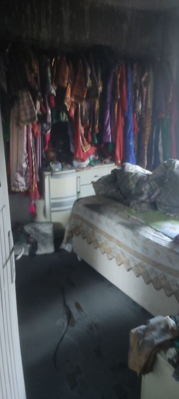 Gönen’de evde çıkan yangın maddi hasara yol açtı