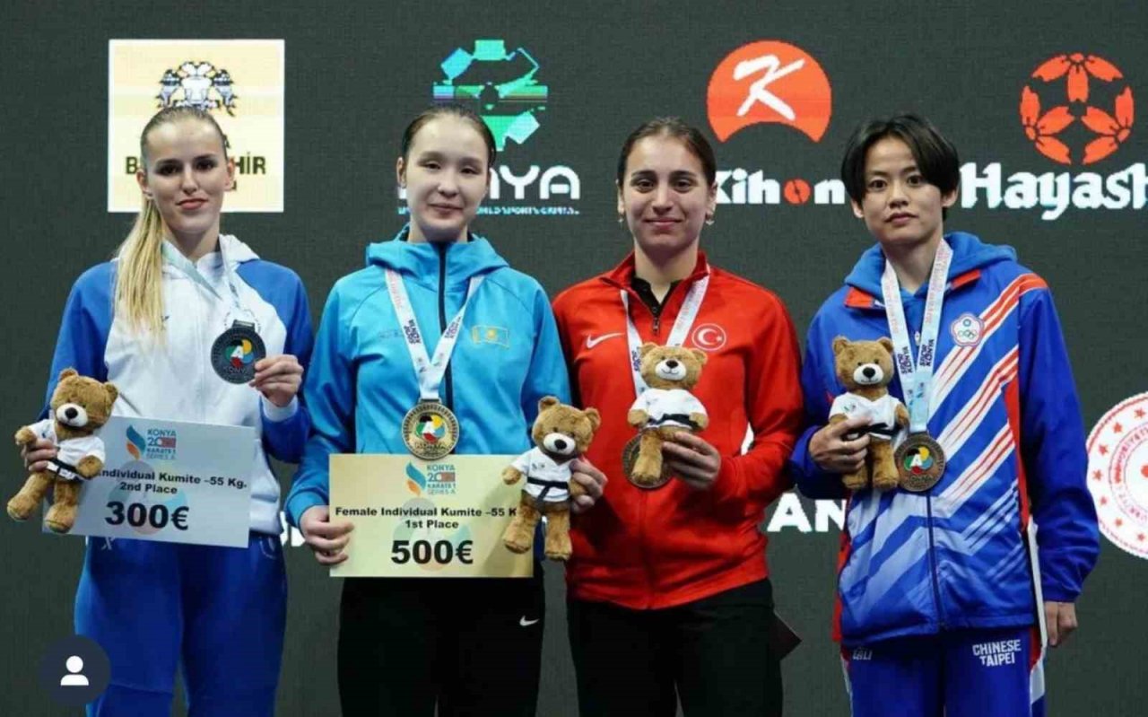 Kağıtsporlu Gülsen Seri A’dan madalyayla döndü