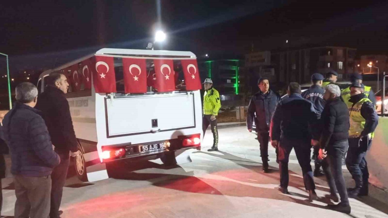 Kalbine yenik düşen uzman çavuşun cenazesi Samsun’da