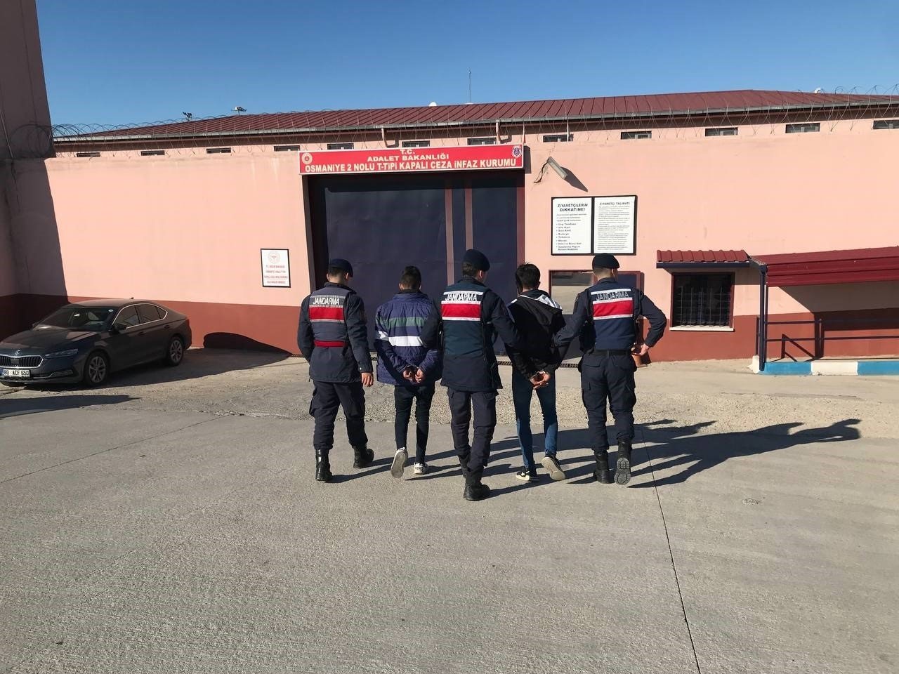 Su dinamosu çalan şüpheliler yakalandı