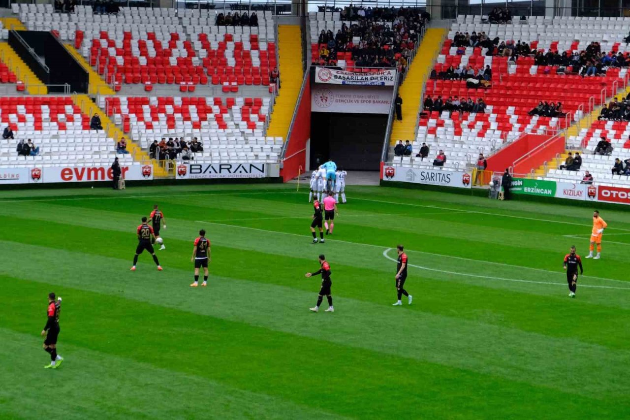 TFF 2. Lig: 24Erzincanspor: 0 - Düzcespor: 1