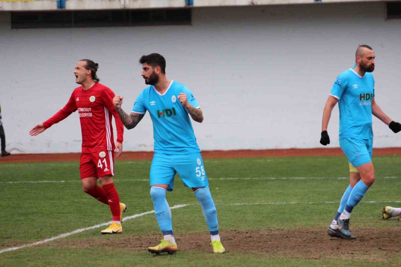 TFF 2. Lig: Pazarspor: 1 - Etimesgut Belediyespor: 1