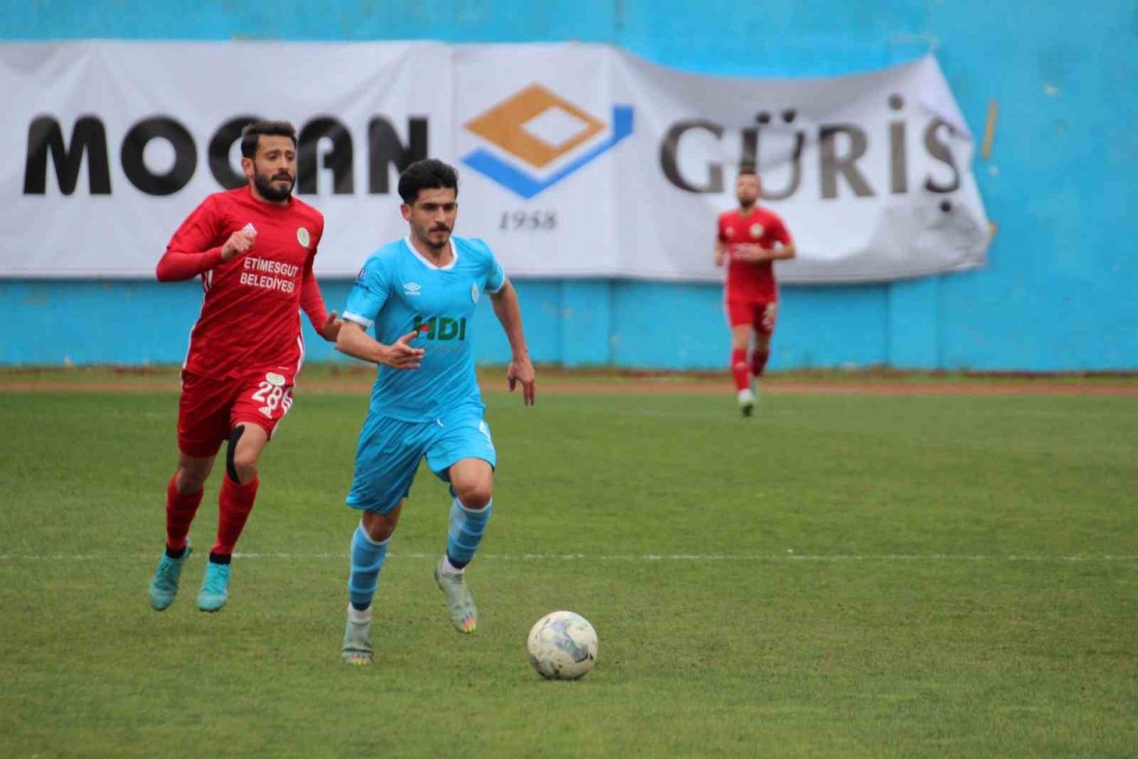 TFF 2. Lig: Pazarspor: 1 - Etimesgut Belediyespor: 1