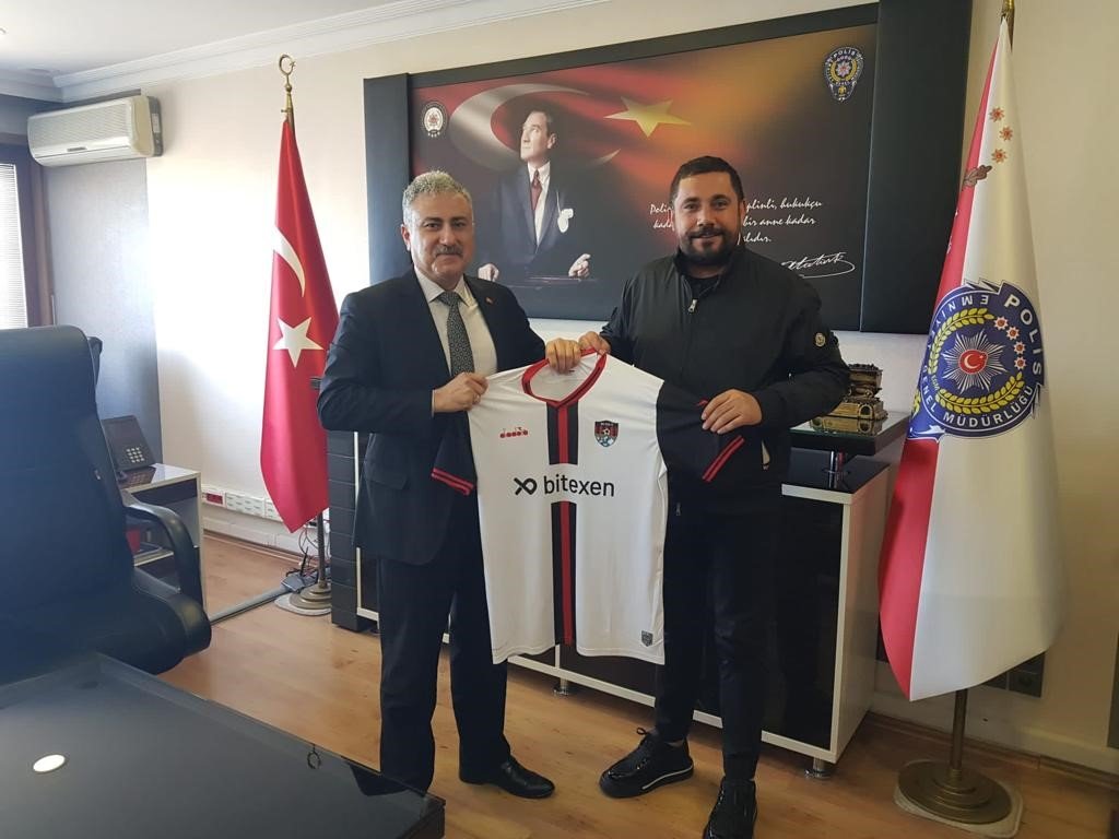 Vanspor’dan İl Emniyet Müdürü Aktaş’a ziyaret