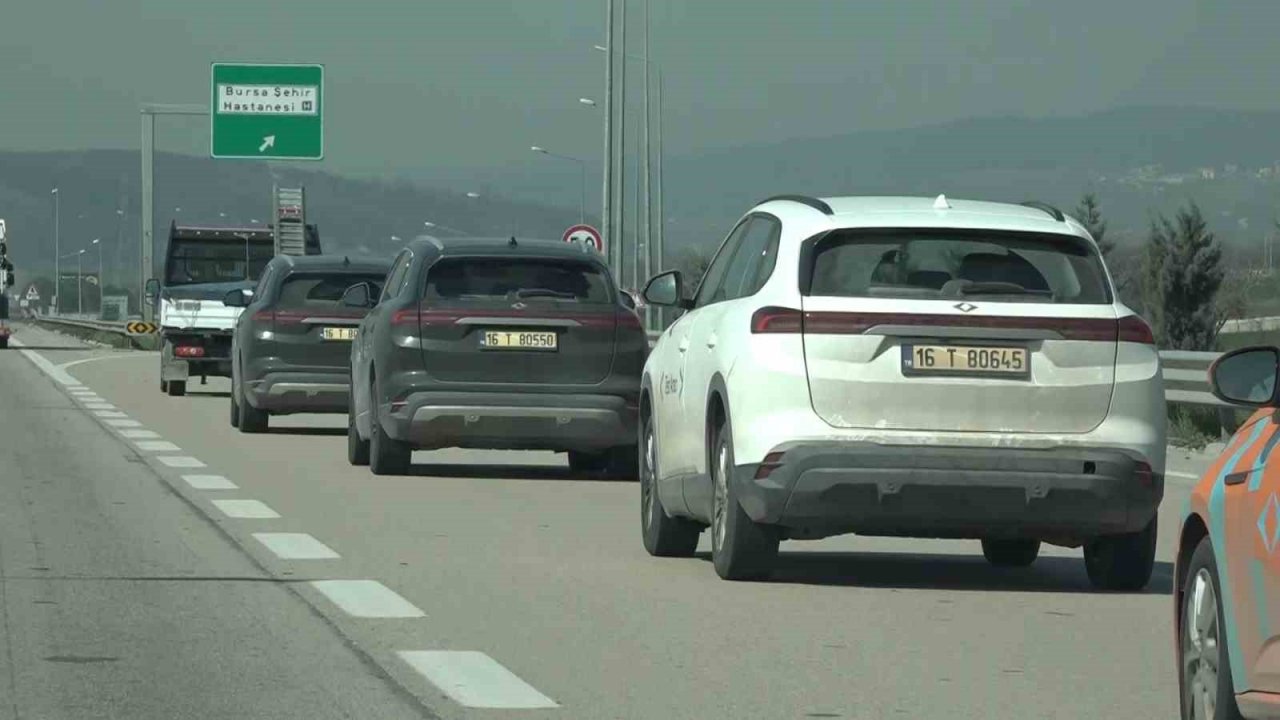 Herkes merakla bekliyor...Togg Bursa yollarında böyle görüntülendi