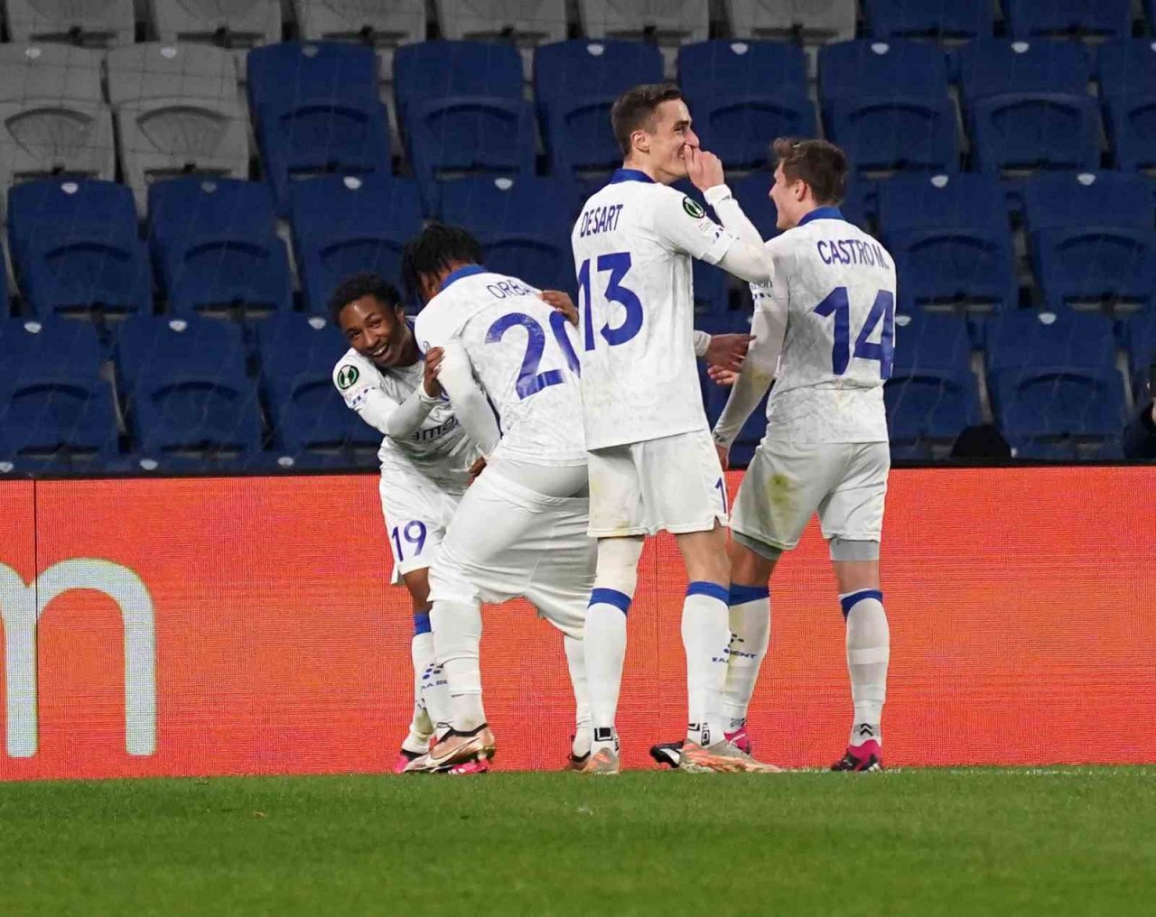 UEFA Avrupa Konferans Ligi: Medipol Başakşehir: 0 - Gent: 4 (İlk yarı)