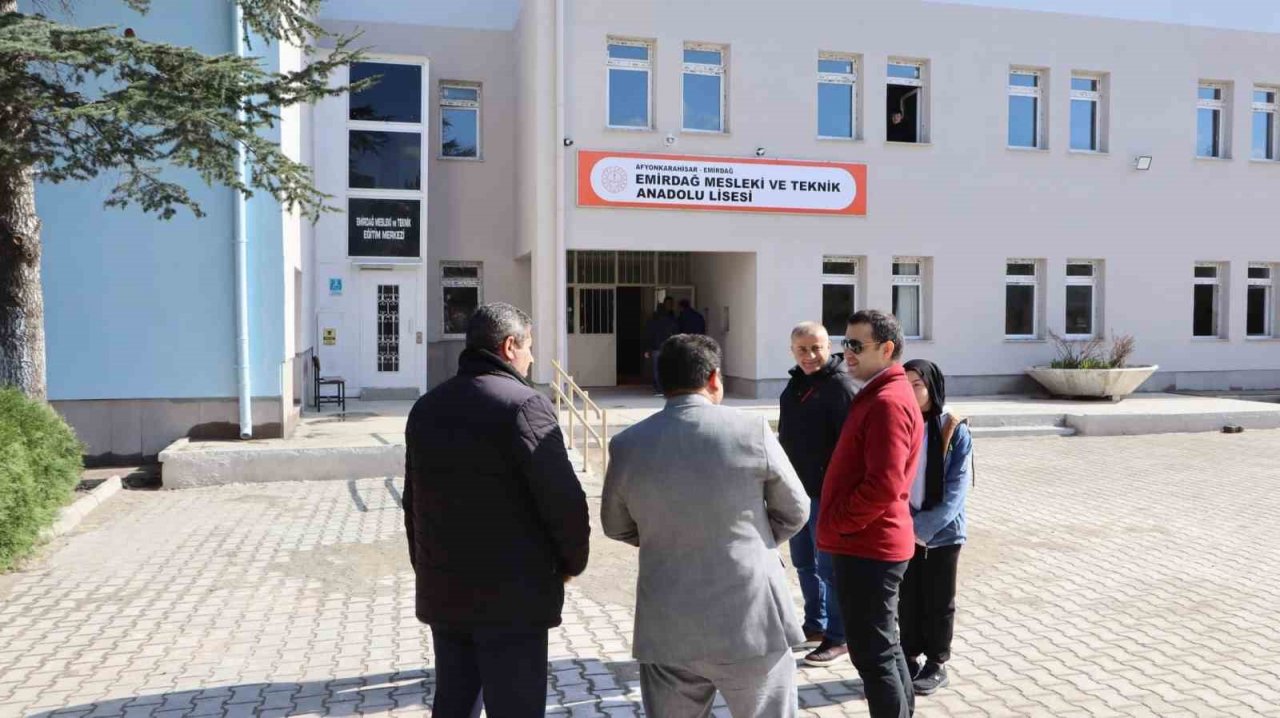 Emirdağ Mesleki ve Teknik Anadolu Lisesi’nde tadilat tamamlandı