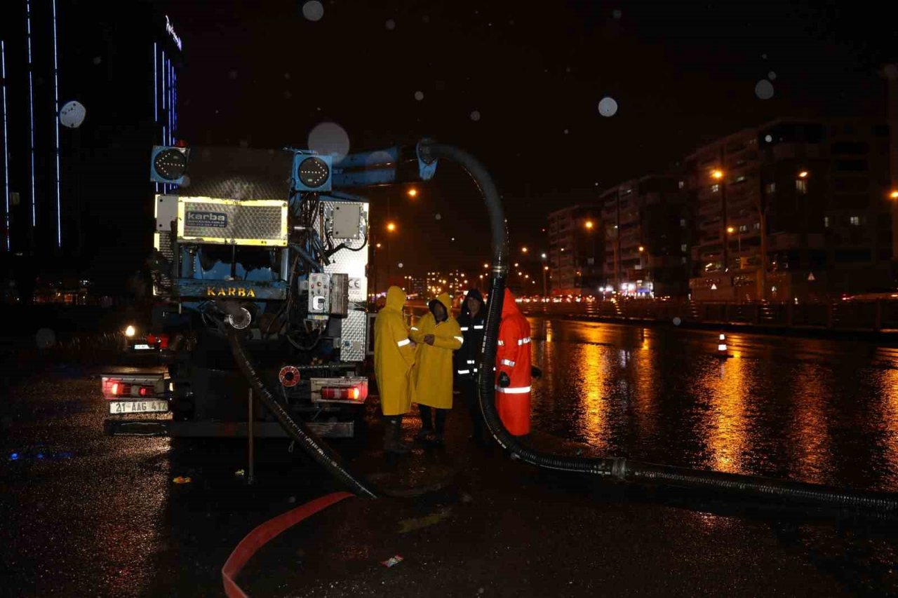 Diyarbakır’a 3 günde 1 aylık yağış düştü